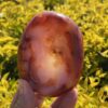 this is Beautiful Carnelian Bowl with Druzy