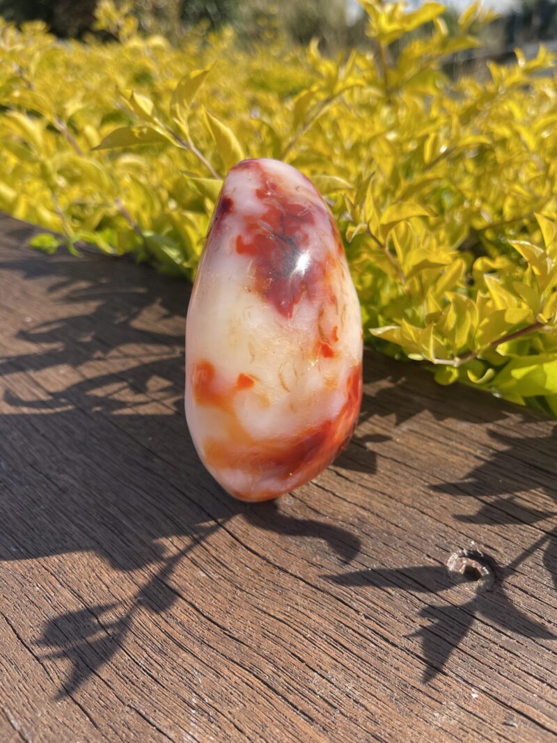 This isRadiant Carnelian Freeform for Vitality