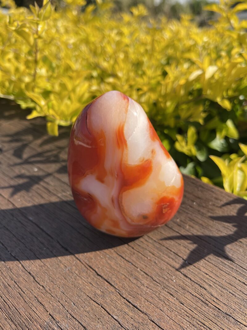 this is Fiery Carnelian Freeform with Empowering Energy