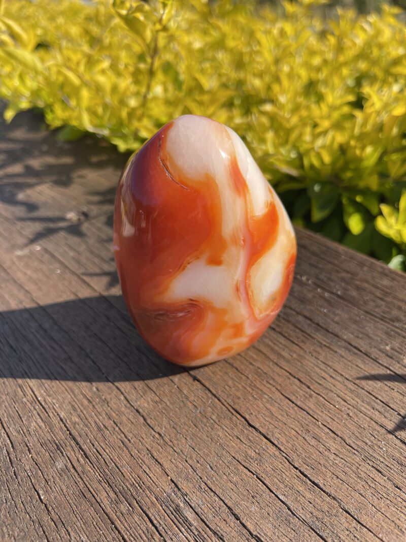 this is Fiery Carnelian Freeform with Empowering Energy