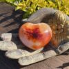 this is Grounding Carnelian Heart for Courage and Confidence