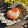 this is Grounding Carnelian Heart for Courage and Confidence