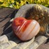 This is Vibrant Carnelian Heart for Emotional Balance