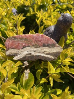 This is Australian Orange Calcite Slice for Creativity and Emotional Healing