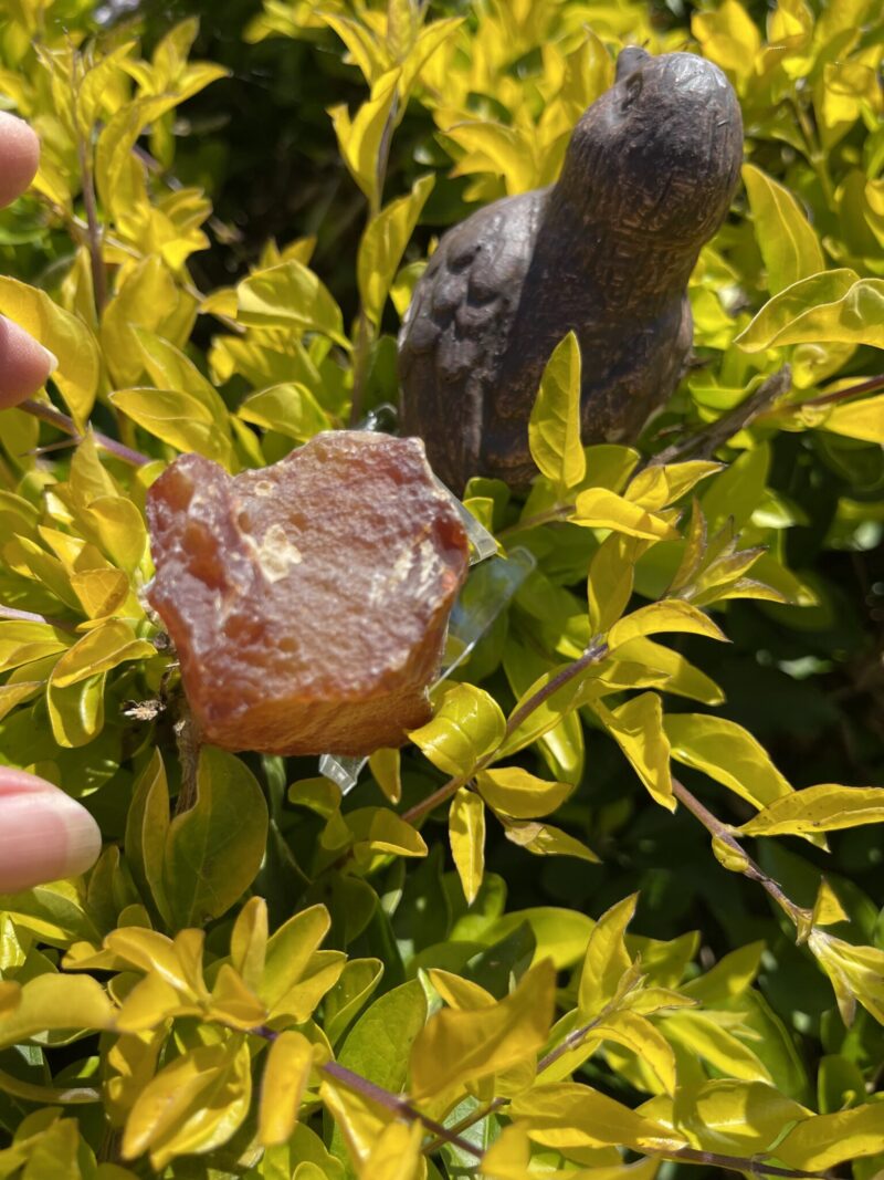 This is Raw Carnelian for Grounding and Creative Energy 2