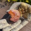 This is Raw Carnelian for Grounding and Creative Energy