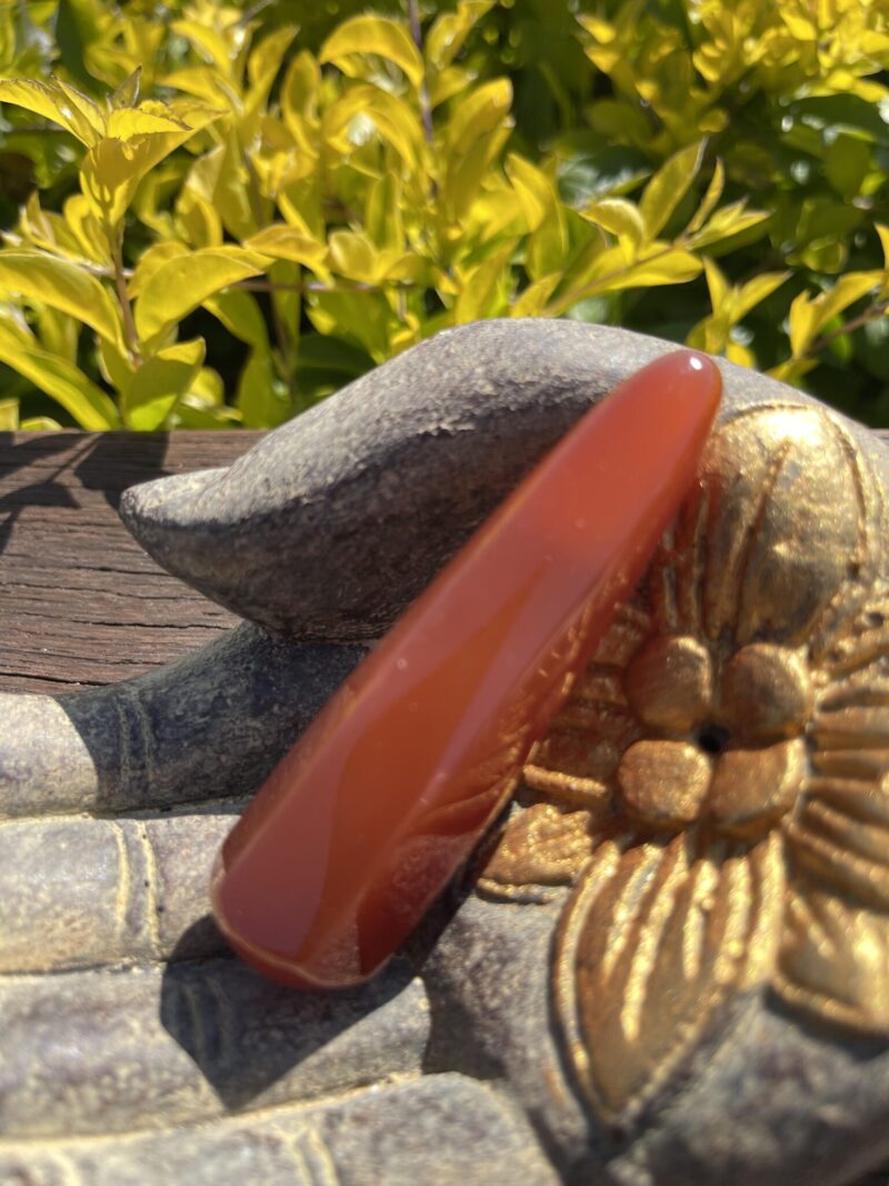 This is Carnelian Wand for Energy Flow and Manifestation