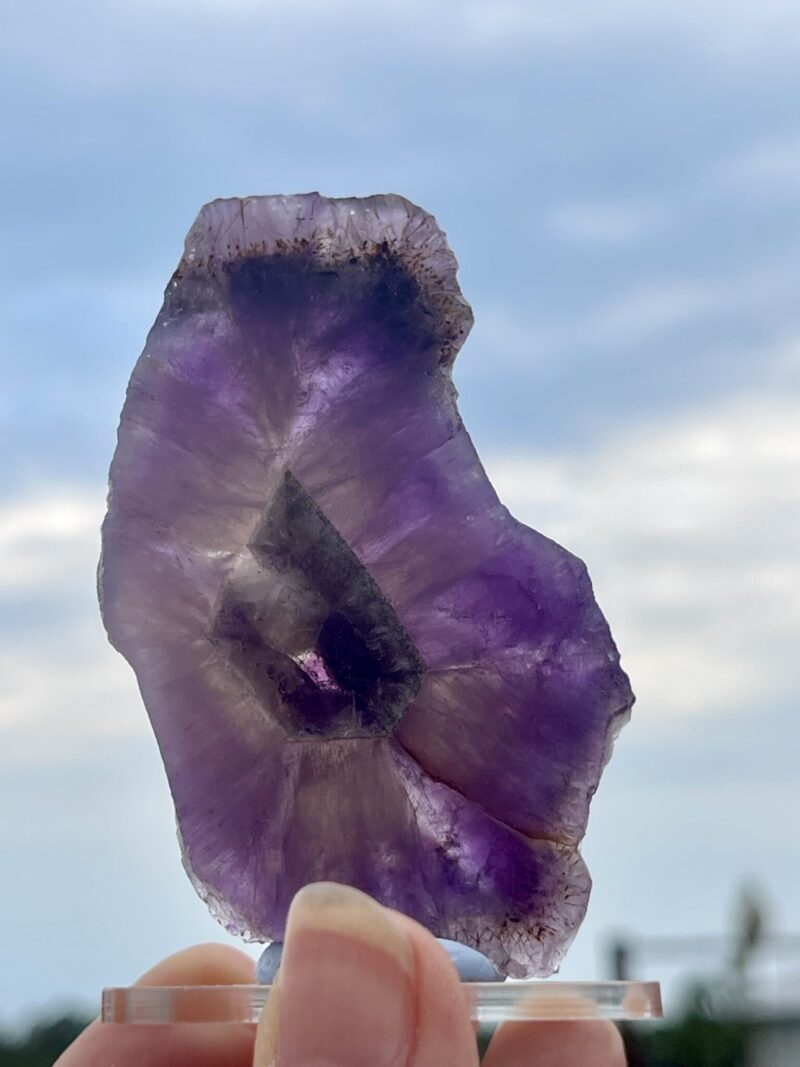 This is Auralite Slice for Spiritual Awakening and Clarity