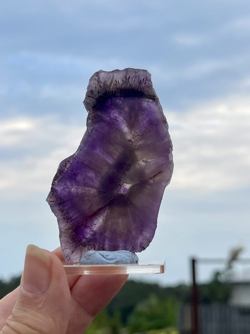 This is Auralite Slice for Spiritual Awakening and Clarity