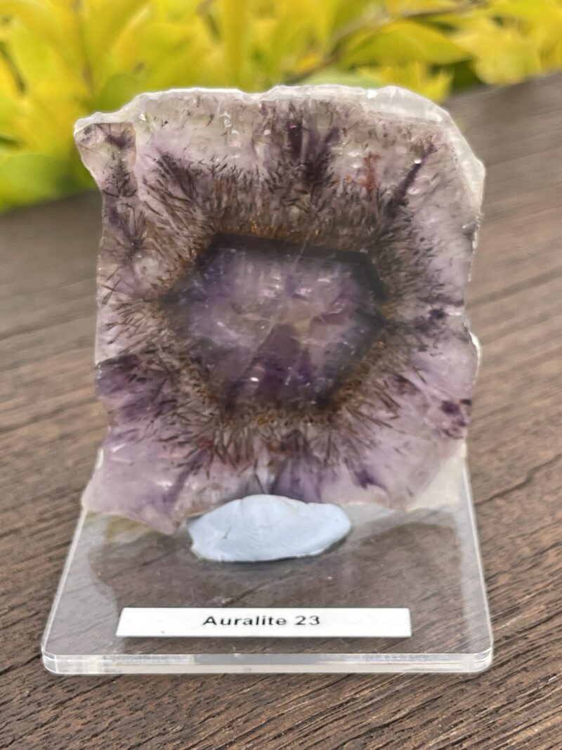 This is Auralite Slice for Spiritual Awakening and Clarity