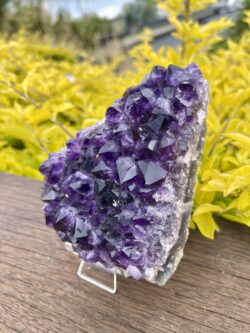 This is Deep Amethyst Cluster for Grounding and Spiritual Protection