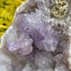 This is Unique and Rare Amethyst Flower Plate with Druzy