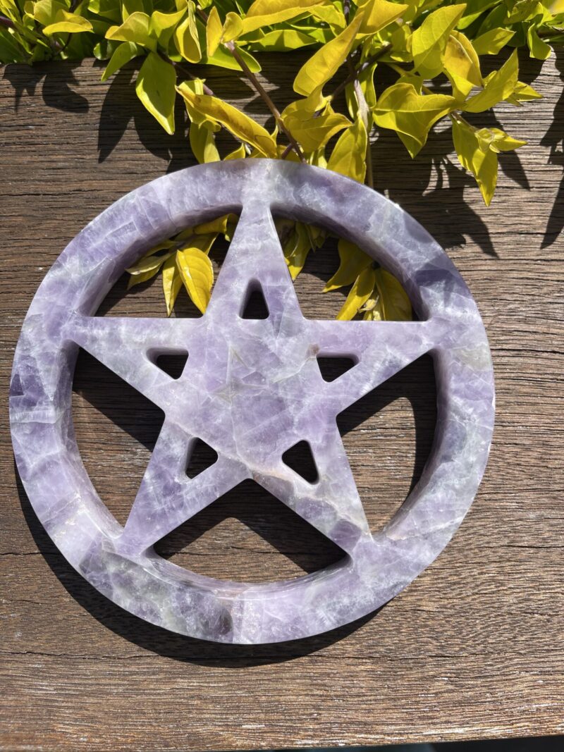 his is Chevron Amethyst Carved Pentacle for Protection 4