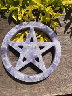 his is Chevron Amethyst Carved Pentacle for Protection 4