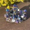 This is Titanium Aura Quartz Cluster for High Vibrational Energy and Transformation