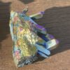 this is Titanium Aura Quartz Cluster for Creativity and Motivation