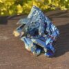 This is High-Energy Titanium Aura Quartz Cluster for Transformation