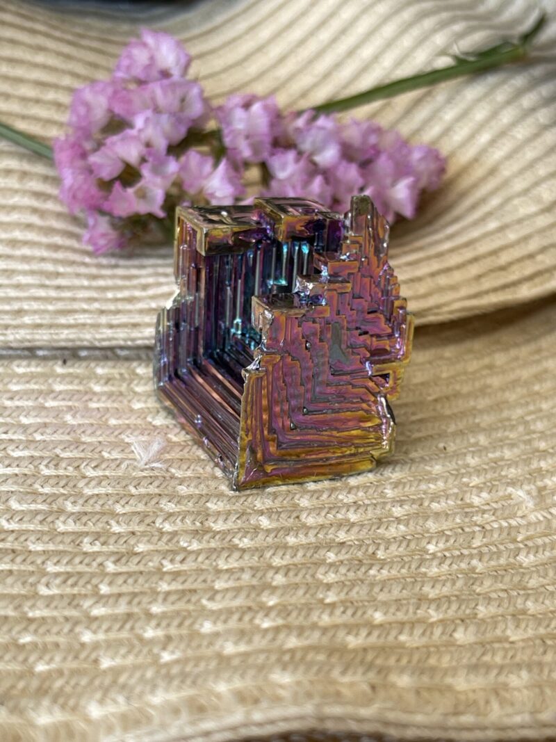 This is Transcendent Bismuth Rainbow Tower for Personal Renewal