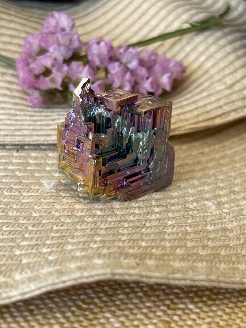 This is Transcendent Bismuth Rainbow Tower for Personal Renewal