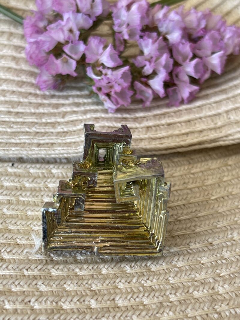 This is Mystical Bismuth Gold Tower – Inspire and Transform