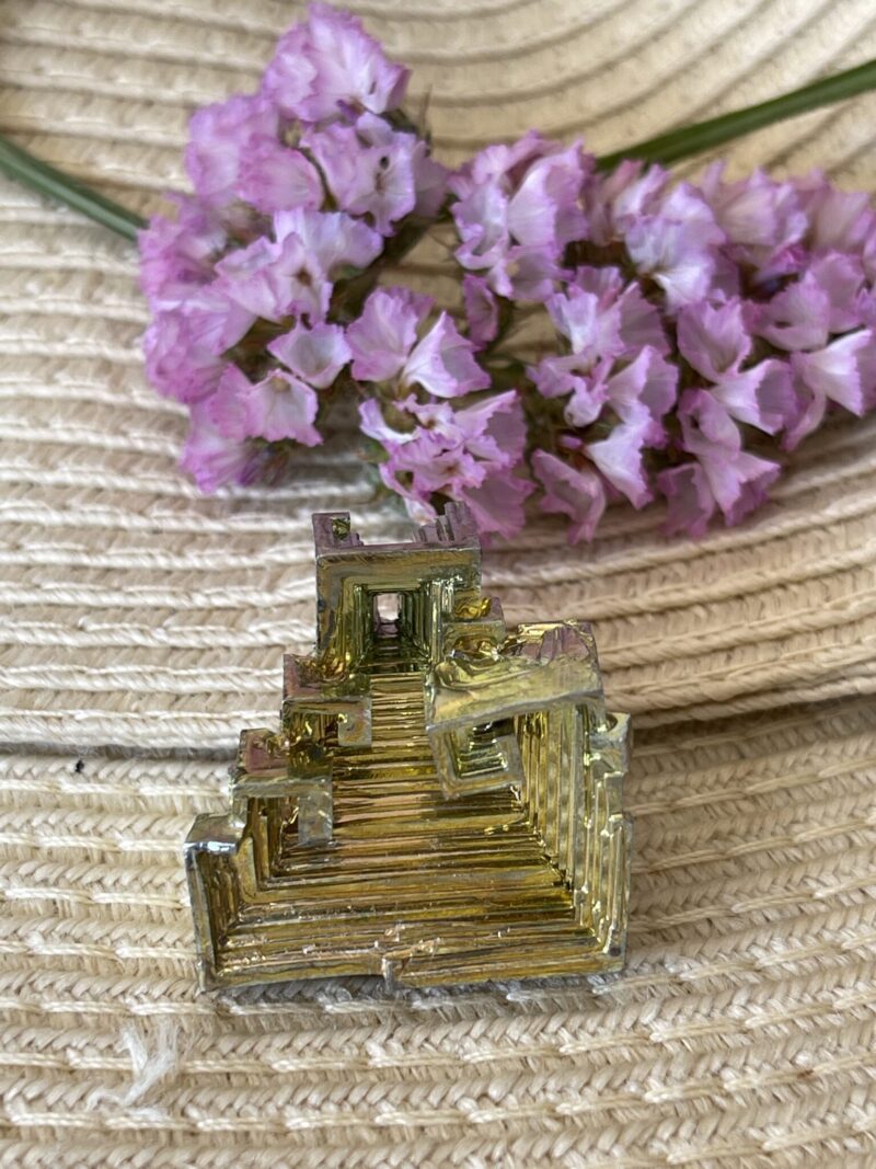 This is Mystical Bismuth Gold Tower – Inspire and Transform