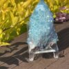 This is Calming Aqua Aura Spirit Quartz Energy Generator