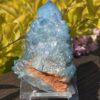 This is Calming Aqua Aura Spirit Quartz Energy Generator