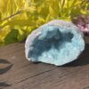 This is Transformative Aqua Aura Geode of Divine Energy