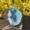 This is Transformative Aqua Aura Geode of Divine Energy