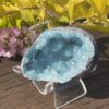 This is Transformative Aqua Aura Geode of Divine Energy