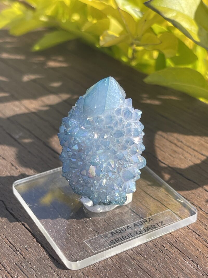 This is Aqua Aura Spirit Quartz Energy Amplifier