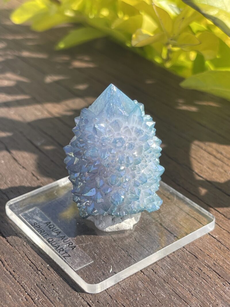 This is Aqua Aura Spirit Quartz Energy Amplifier