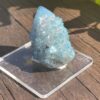 This is Aqua Aura Spirit Quartz for Clarity