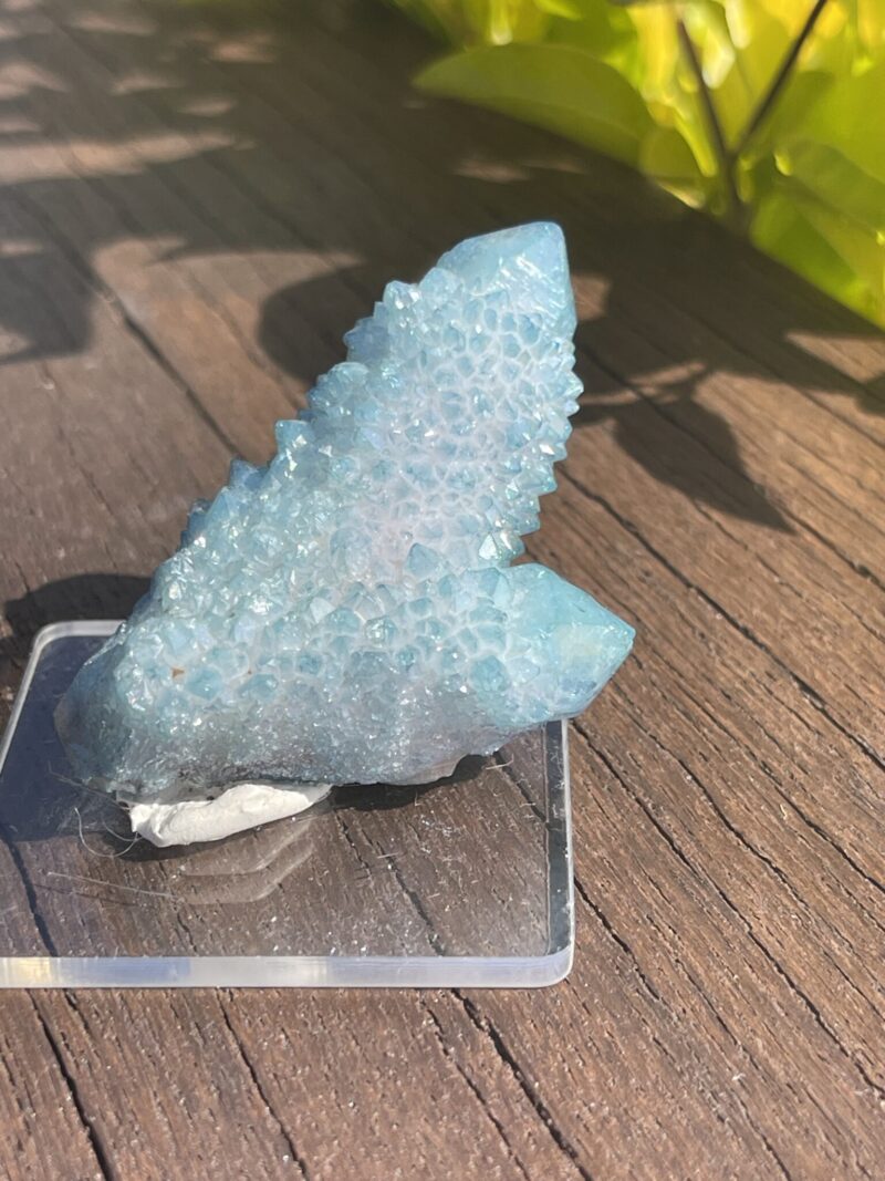 This is Aqua Aura Spirit Quartz for Balance