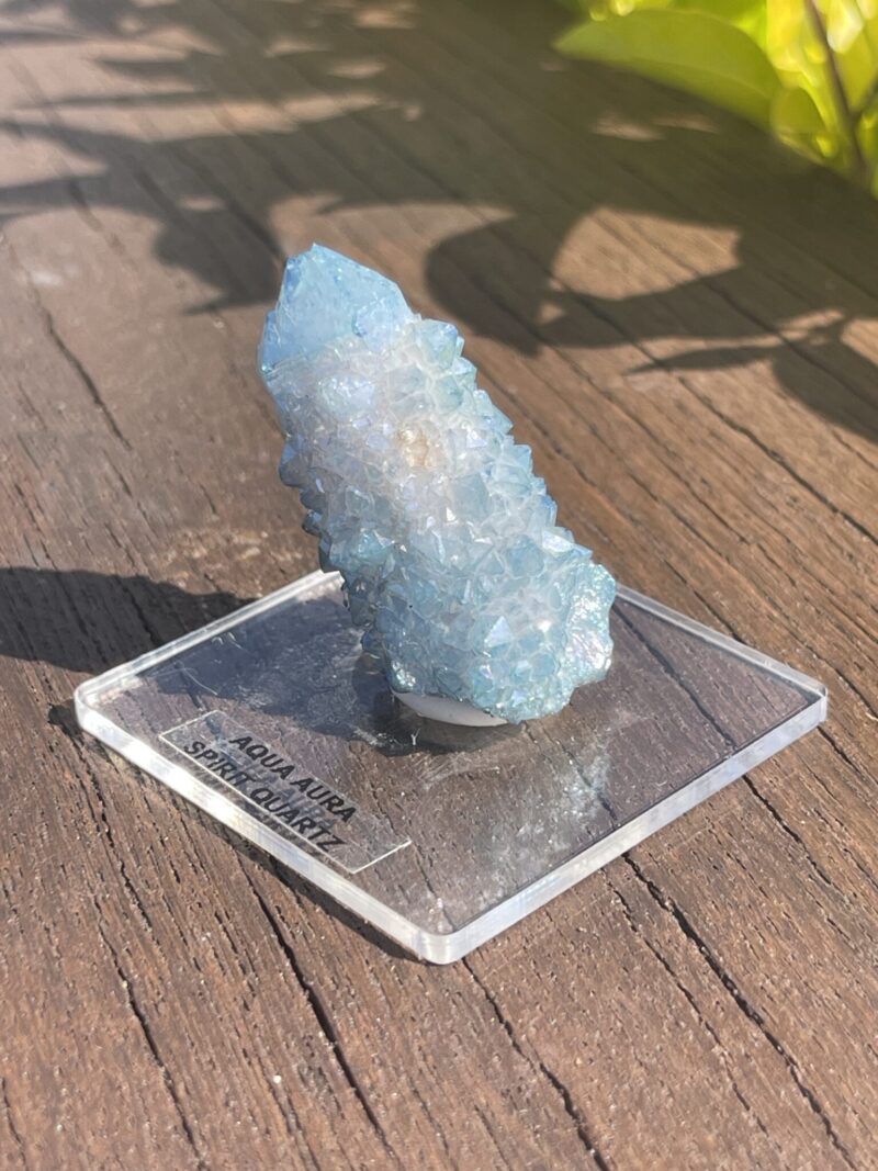 This is Spiritual Awakening Aqua Aura Quartz