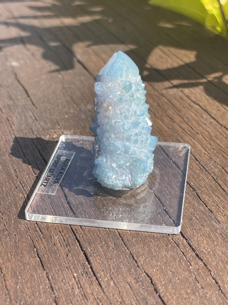 This is Spiritual Awakening Aqua Aura Quartz