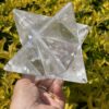 This is Rainbow Clear Quartz Merkabah – Gateway to Higher Consciousness