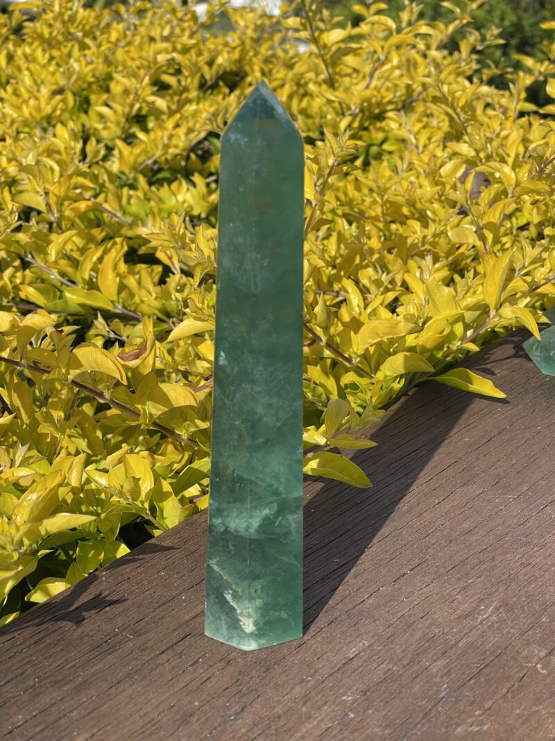 This is World Within Green Fluorite Tower of Love a