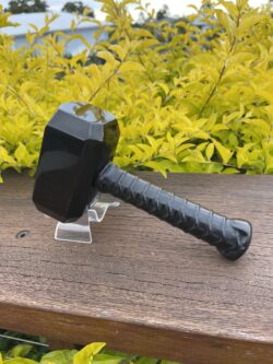 this is Black Obsidian Thor’s Hammer