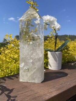 This is Stunning Water Clear AAA Rare Clear Quartz Generator – Amplifying Pure Divine Light