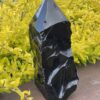 This is Raw Black Obsidian Generator with Polished Top 5.6kg – Grounding and Protection