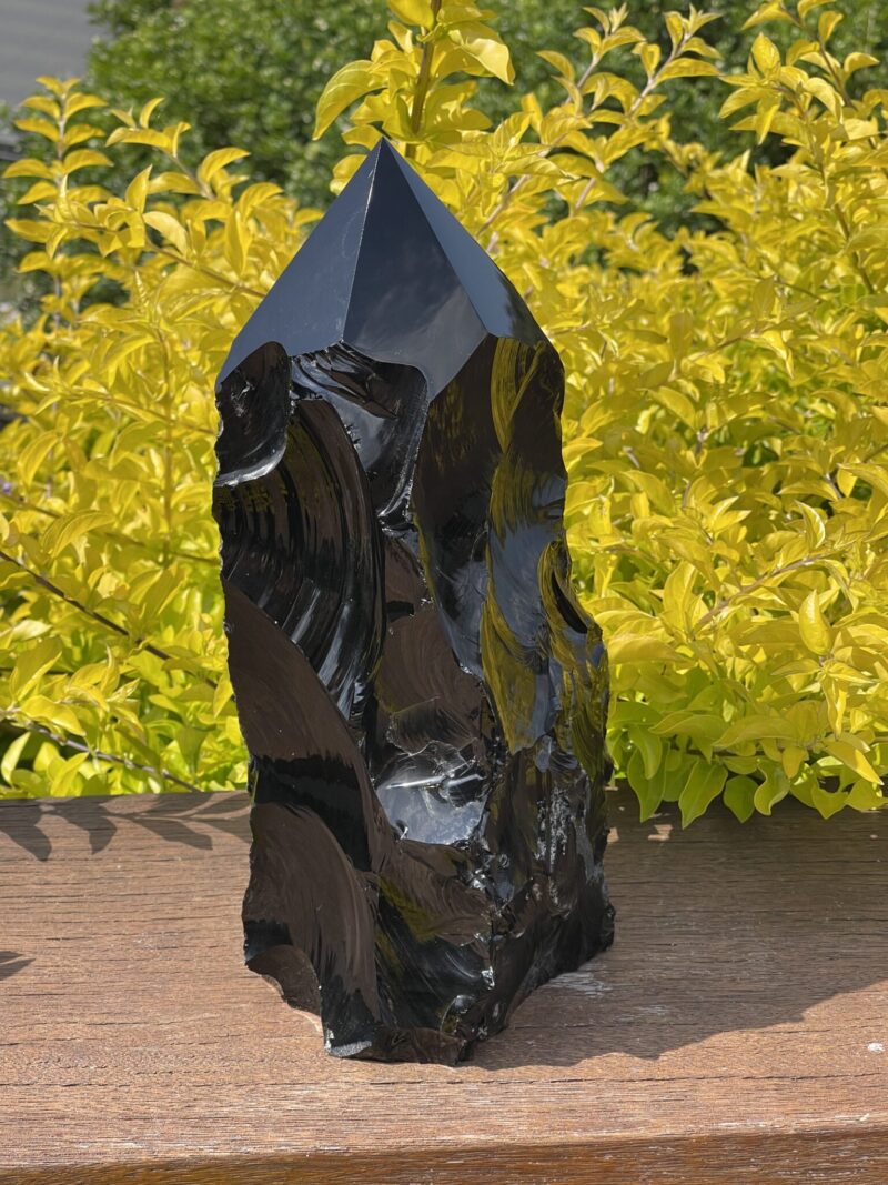 This is Grounding and Protection with Raw Black Obsidian Generator 5.2kg e