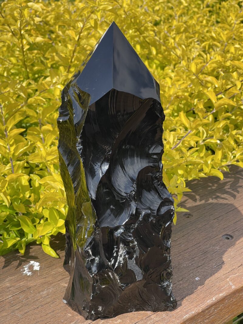 This is Grounding and Protection with Raw Black Obsidian Generator 5.2kg f