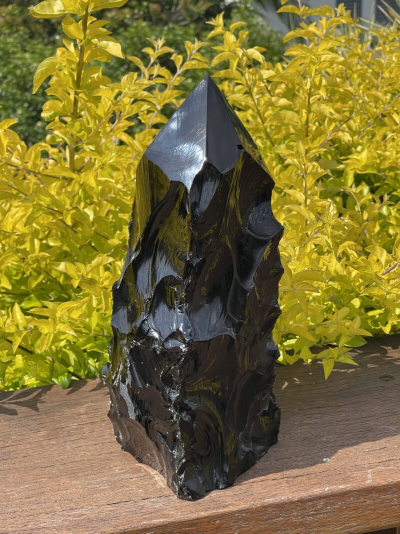 This is Grounding and Protection with Raw Black Obsidian Generator 5.2kg