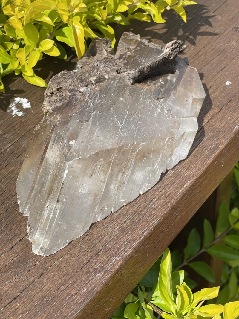 this is Rare Naica Selenite Specimen 2kg – High-Frequency Stone of Clarity and Joy 