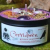 this is Embrace the Wisdom of Cerridwen with Our Goddess of Transformation Candle