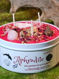 This is Embrace the Essence of Love and Beauty with Our Aphrodite Candle