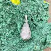 This is Stunning Heavenly Morganite Teardrop Pendant