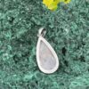 This is Stunning Heavenly Morganite Teardrop Pendant