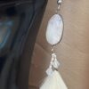 Bridal Clear Quartz These are Feather Earrings – Timeless Elegance for Your Special Day